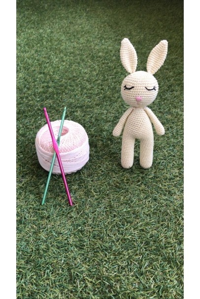 Miss Bunny Crochet Doll